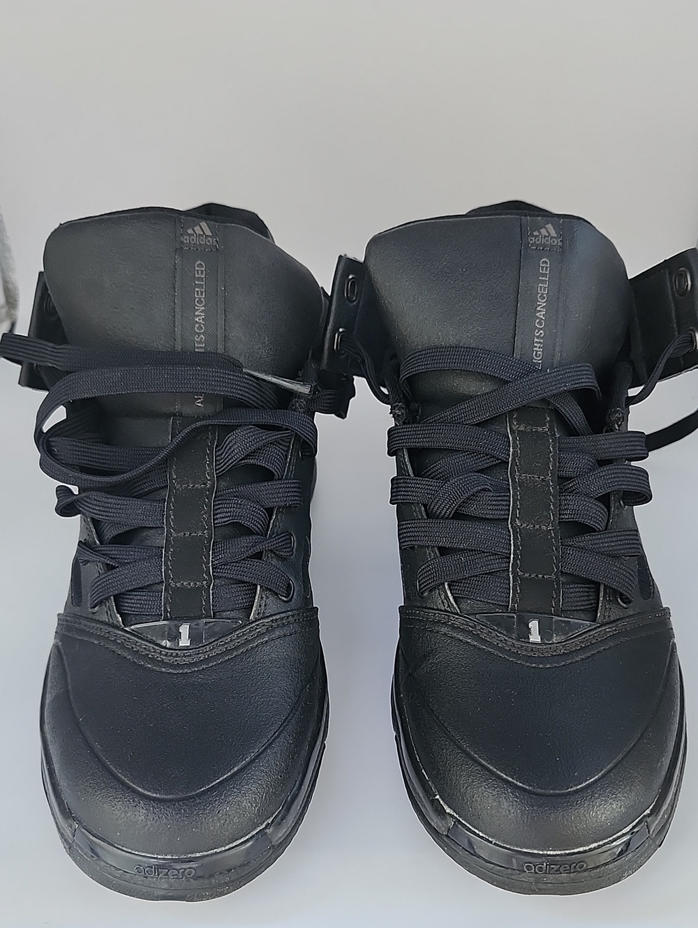 adidas Men’s Black High-Top Sneakers